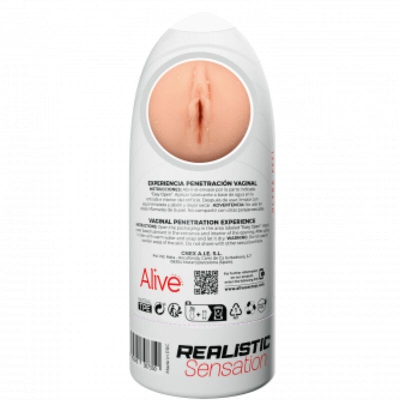 ALIVE - MASTURBADEUR MASCULIN FLEX VAGINAL TAILLE M – Image 3