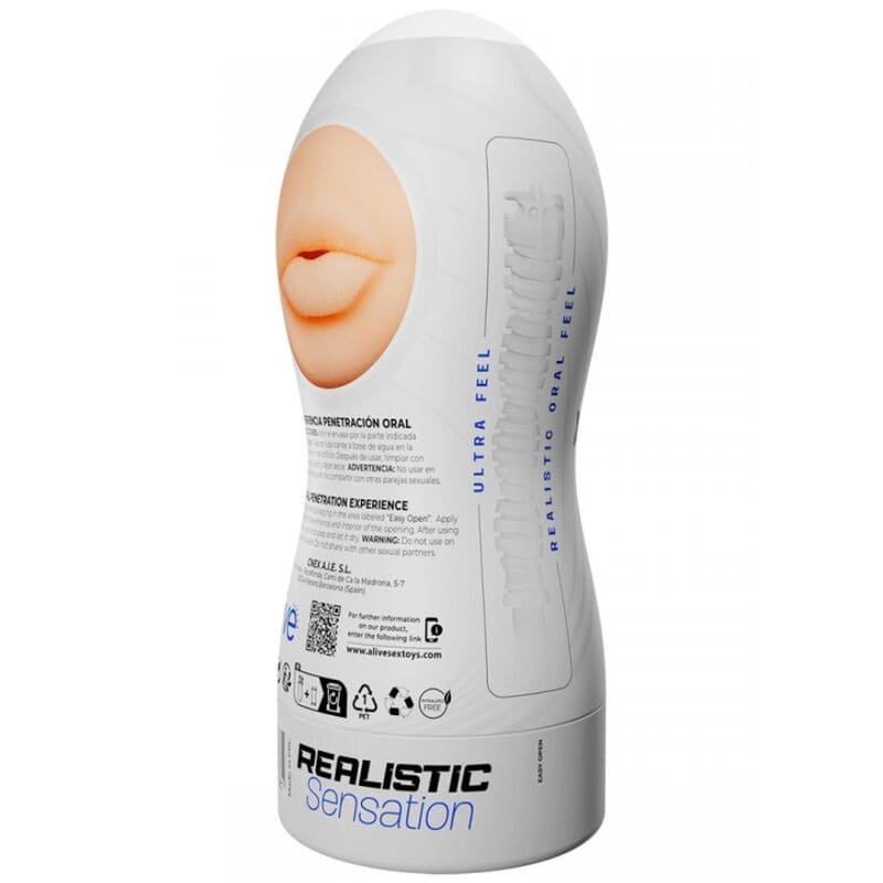 ALIVE - MASTURBADEUR MÂLE MAXI FLEX TAILLE ORAL L – Image 3