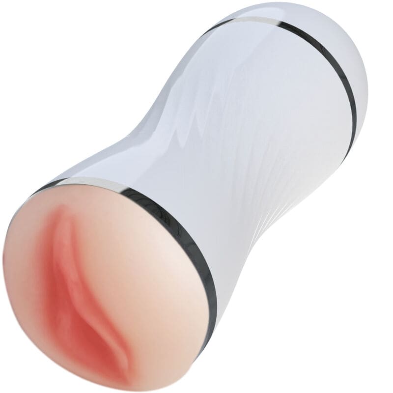 ARMONY - MASTURBATEUR DOUBLE VAGIN ET BOUCHE BLANC – Image 2