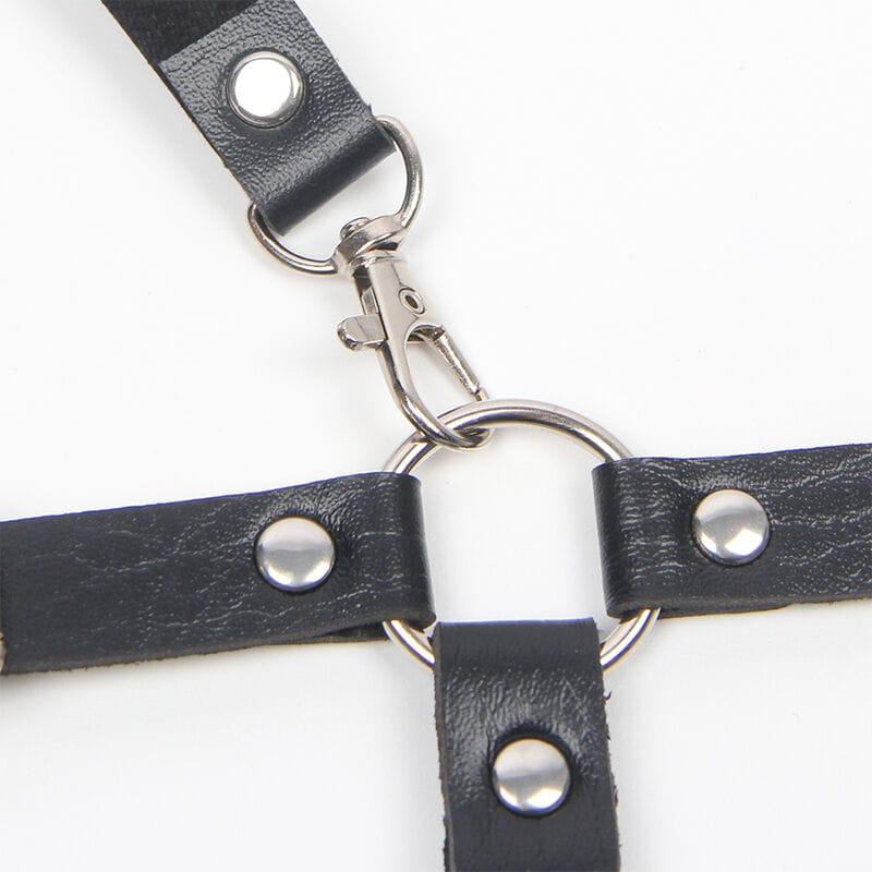 SUBBLIME - HARNAIS AVEC SANGLES ET CHAÎNE DÉTAILS TAILLE UNIQUE – Image 5