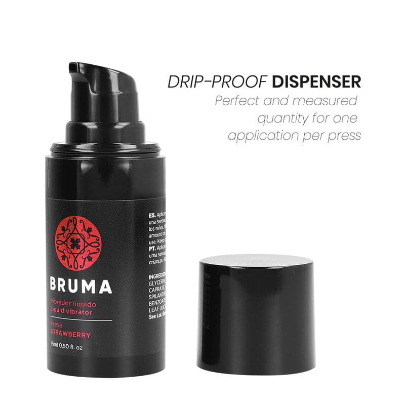 BRUMA - VIBRATEUR LIQUIDE ULTRA GLISSANT FRAISE 15 ML – Image 5