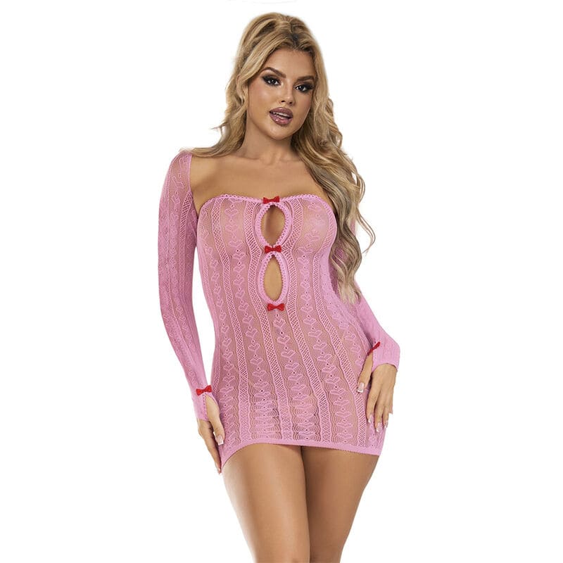 SUBBLIME - 952471 ROBE RÉSEILLE ROSE TAILLE UNIQUE – Image 4