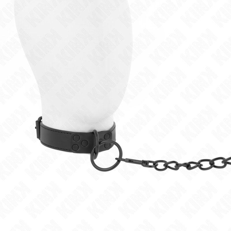 KINK - COLLIER AVEC LAISSE FONCÉE 65 CM AJUSTABLE 37-54 CM X 3 CM – Image 3