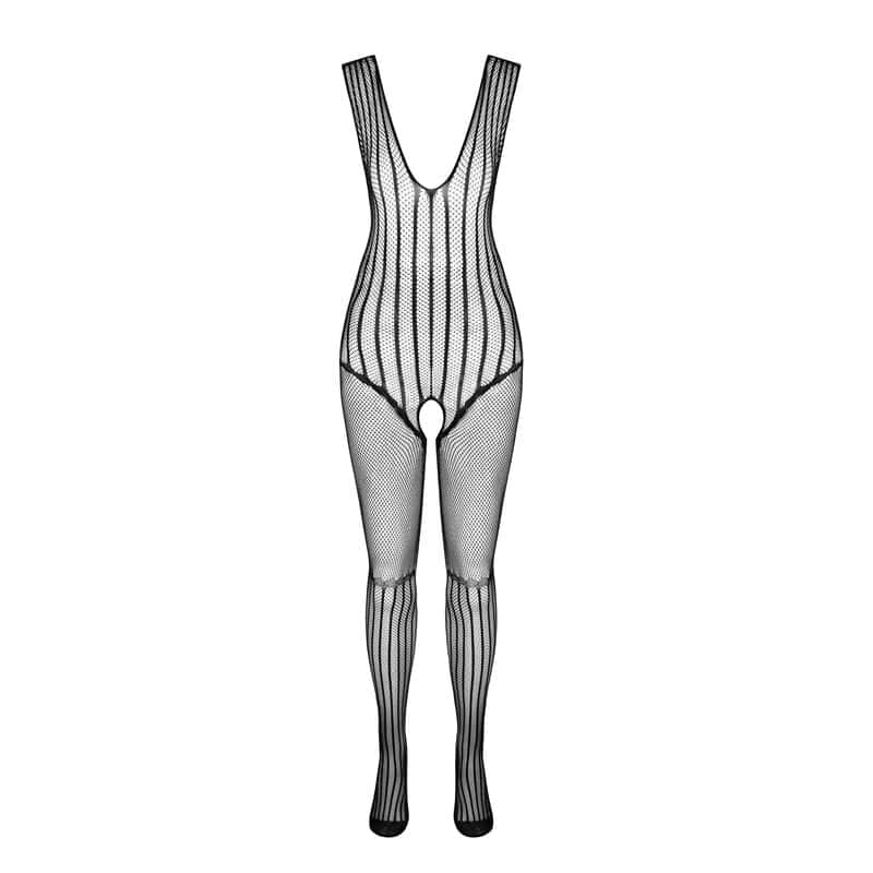 PASSION - BS 103 BODYSTOCKING ROUGE TAILLE UNIQUE – Image 3