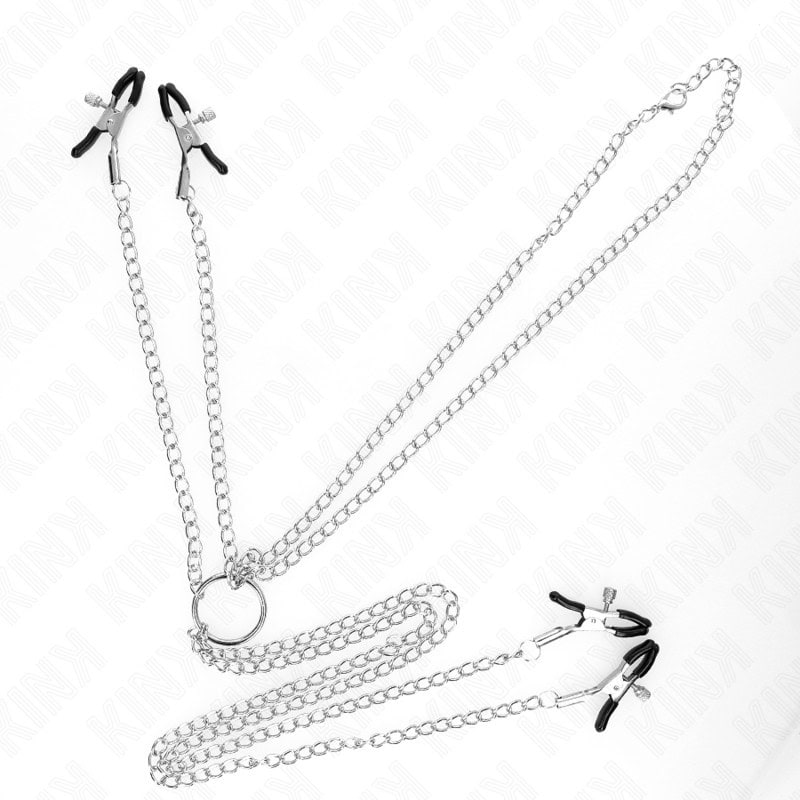 KINK - 4 PINCES À MATELONS ET CLITO RÉGLABLES ARGENT – Image 4