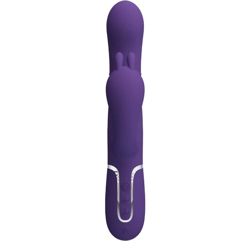 PRETTY LOVE - CAMMY TRIPLE VIBRATEUR MULTIFONCTION 4 EN 1 VIOLET – Image 2