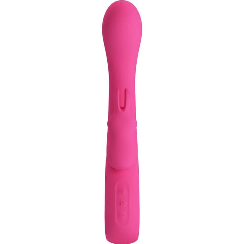 PRETTY LOVE - VIBRATEUR NOVAK RABBIT 12 VIBRATIONS ROSE – Image 2