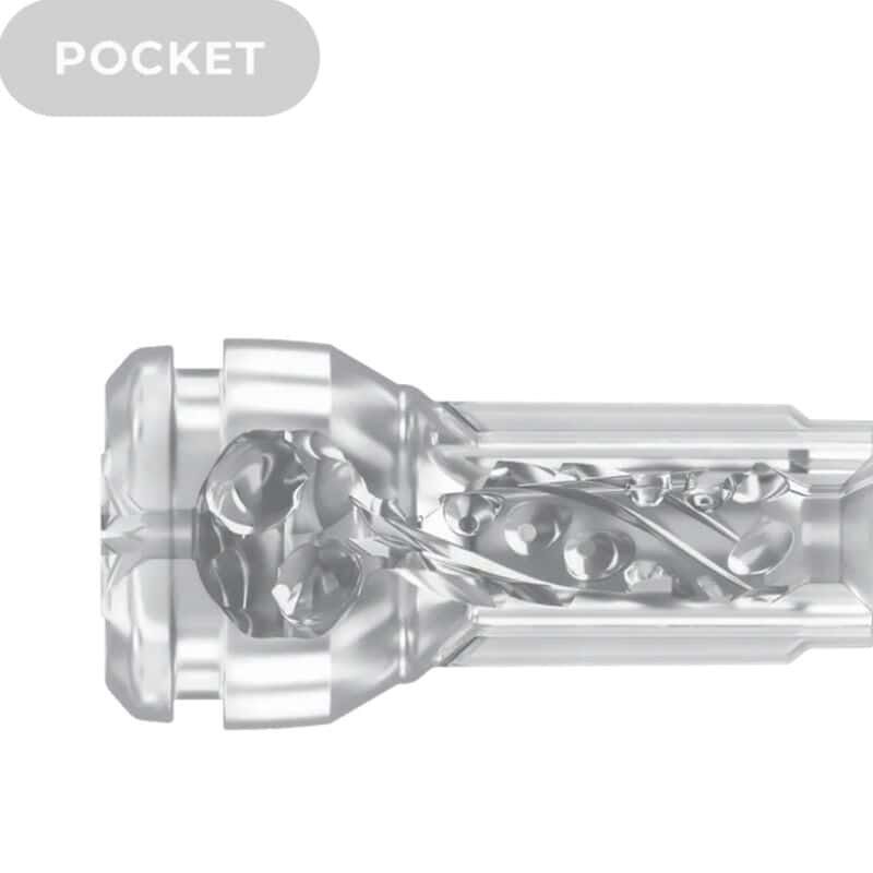 KIIROO - FEEL POCKET STROKER CRISTAL PAR KIIROO TRANSPARENT – Image 4