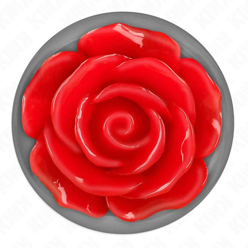 KINK - PLUG ANAL ROSE ROUGE TAILLE M – Image 5