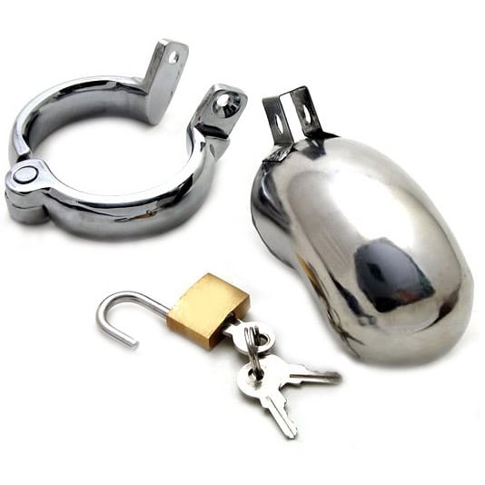 METAL HARD - ANNEAU DE CHASTETÉ EN BRIG – Image 3