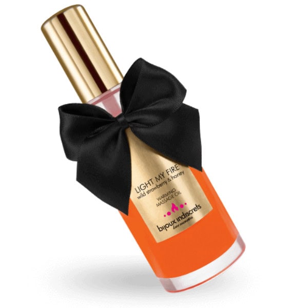 BIJOUX - HUILE DE MASSAGE EFFET CHALEUR ARÔME FRAISE – Image 3
