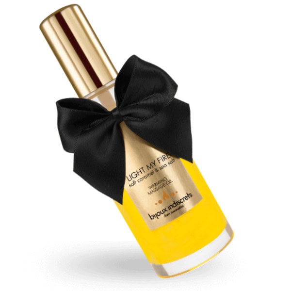 BIJOUX - HUILE DE MASSAGE EFFET CHALEUR ARÔME CARAMEL – Image 3