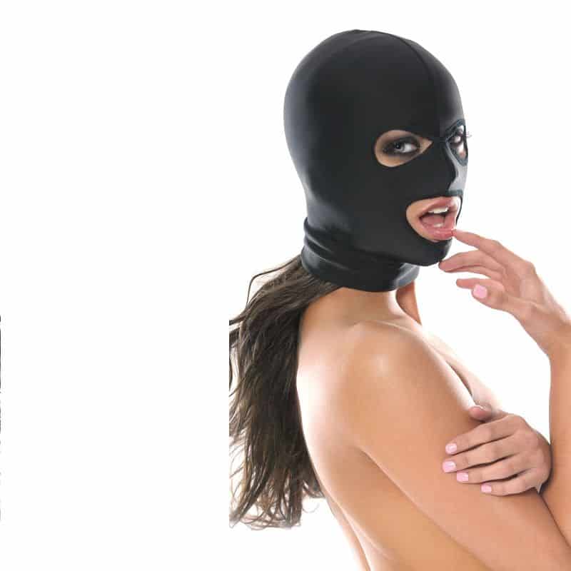 FETISH FANTASY SERIES - CAPUCHE 3 TROUS SPANDEX – Image 3