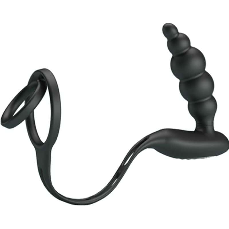 PRETTY LOVE - ANNEAUX PÉNIS AVEC PLUG VIBRATEUR – Image 5