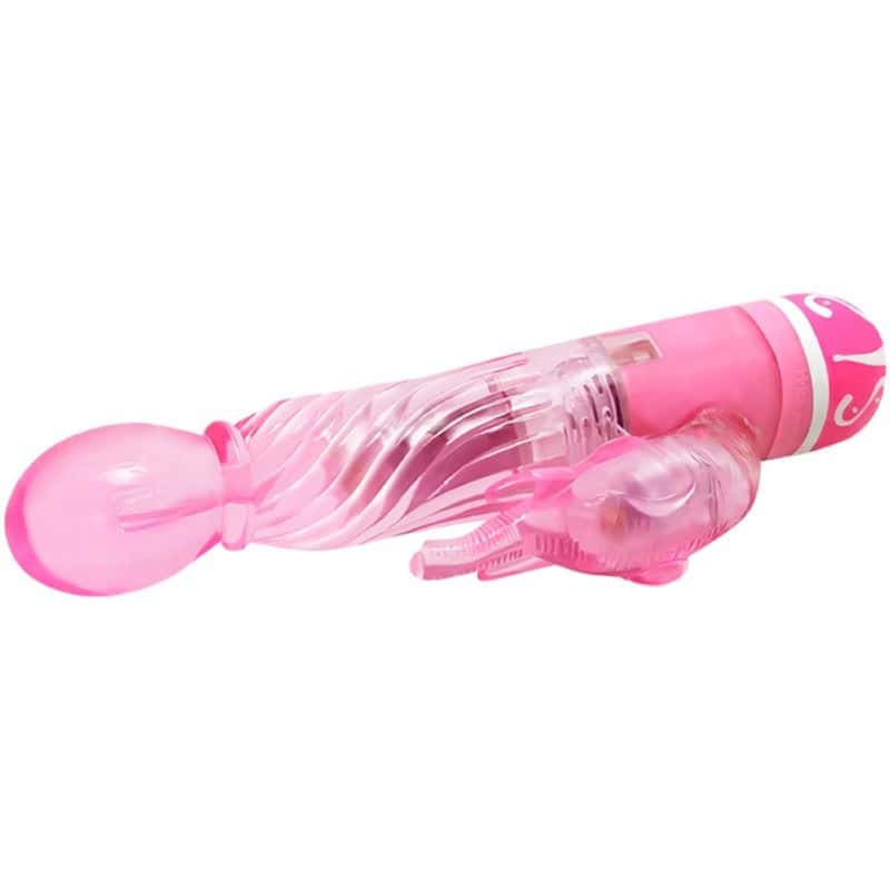 BAILE - VIBRATEUR MULTIVITESSES AVEC STIMULATEUR ROSE – Image 3
