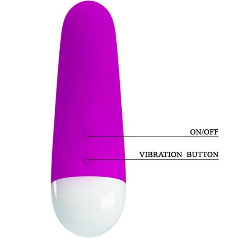 PRETTY LOVE - MINI VIBRATEUR LUTHER 30 MODES DE VIBRATION – Image 4