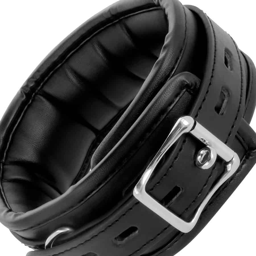 DARKNESS - COLLIER EN CUIR SOUPLE AVEC CHAÎNE – Image 4