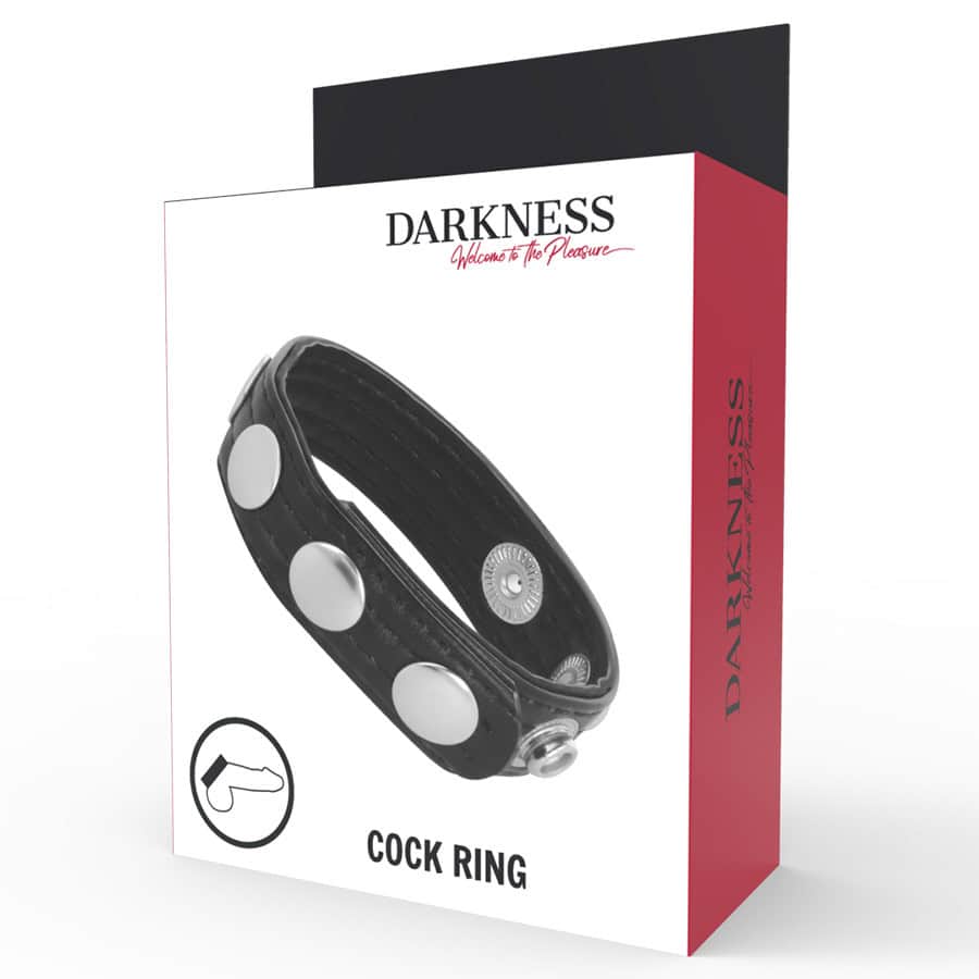 DARKNESS - ANNEAU DÉRECTION EN CUIR – Image 4