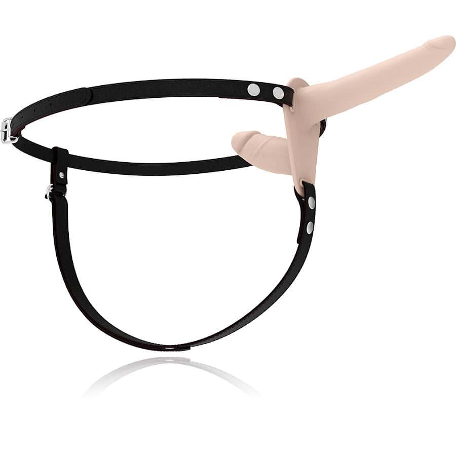 FETISH SUBMISSIVE HARNESS - VIBRATEUR FLESH UP DOUBLE PÉNÉTRATION – Image 3