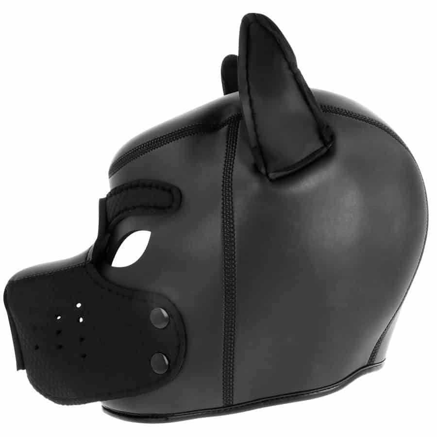 DARKNESS - MASQUE POUR CHIEN EN NÉOPRÈNE AVEC MUSEAU AMOVIBLE L – Image 5
