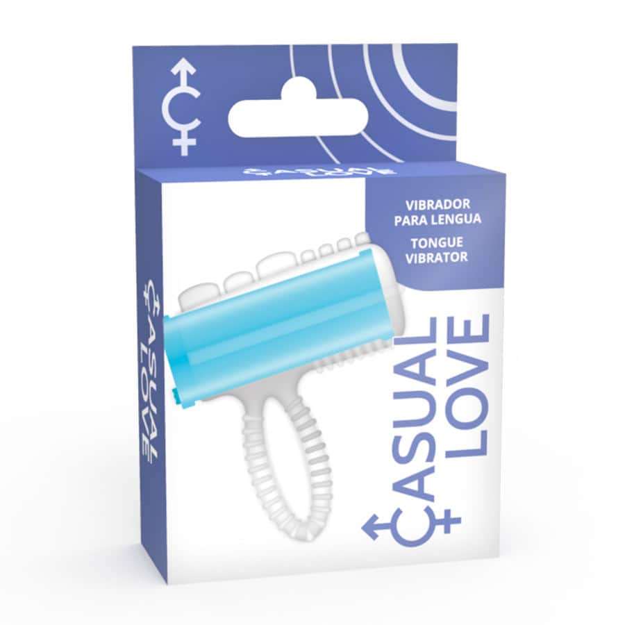 CASUAL LOVE - RING TONGUE VIBRATING BLEU – Image 3