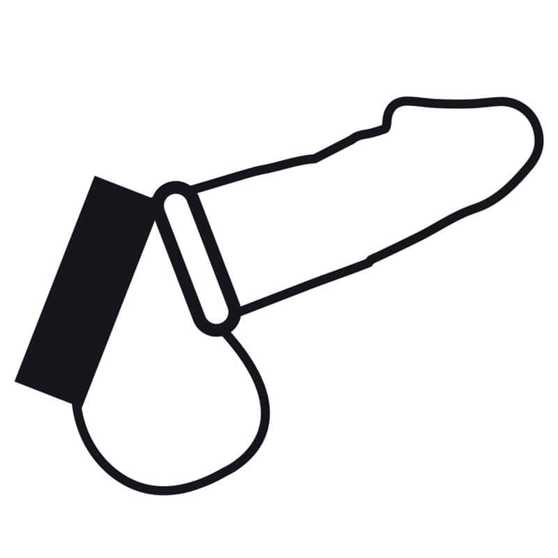 DARKNESS - ANNEAU MÉTALLIQUE POUR LE PÉNIS ET LES TESTICULES – Image 4