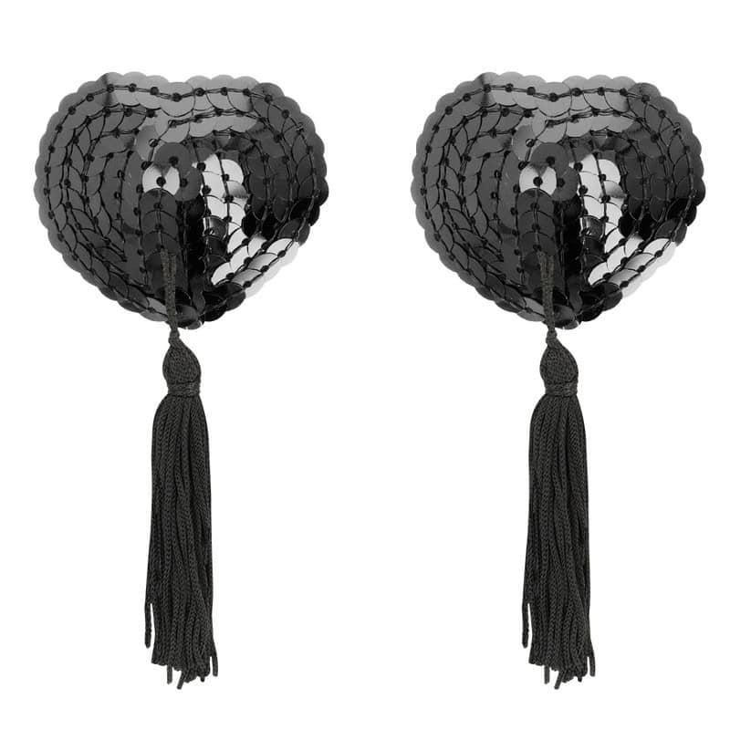 COQUETTE CHIC DESIRE - CACHE-MALINS PAILLETTES NOIRES – Image 3