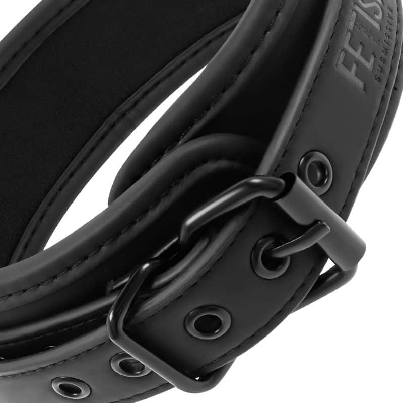 FETISH SUBMISSIVE - COLLIER CHAÎNE DOUBLURE EN NOPRÈNE – Image 4
