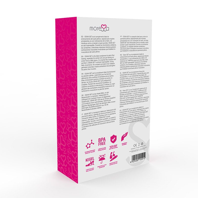 MORESSA - OSIAN SET PREMIUM SILICONE ROSE (Osian One - 51 g Osian Two - 101 g Osian Three 85 g) – Image 4