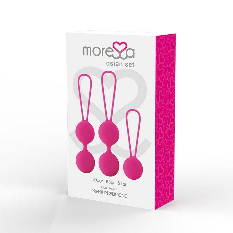 MORESSA - OSIAN SET PREMIUM SILICONE ROSE (Osian One - 51 g Osian Two - 101 g Osian Three 85 g) – Image 3
