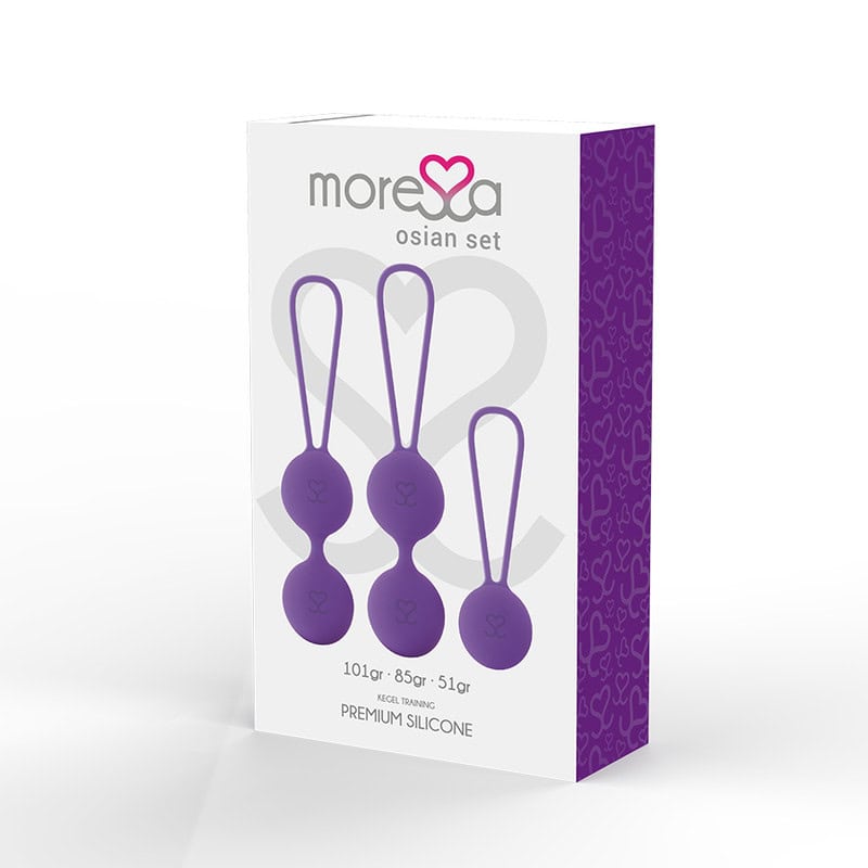 MORESSA - OSIAN SET PREMIUM SILICONE LILAS – Image 3
