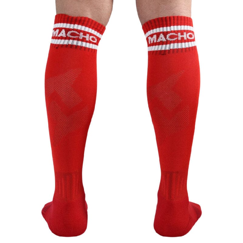 MACHO - CALCETINES LARGOS TALLA UNICA ROJO – Image 3