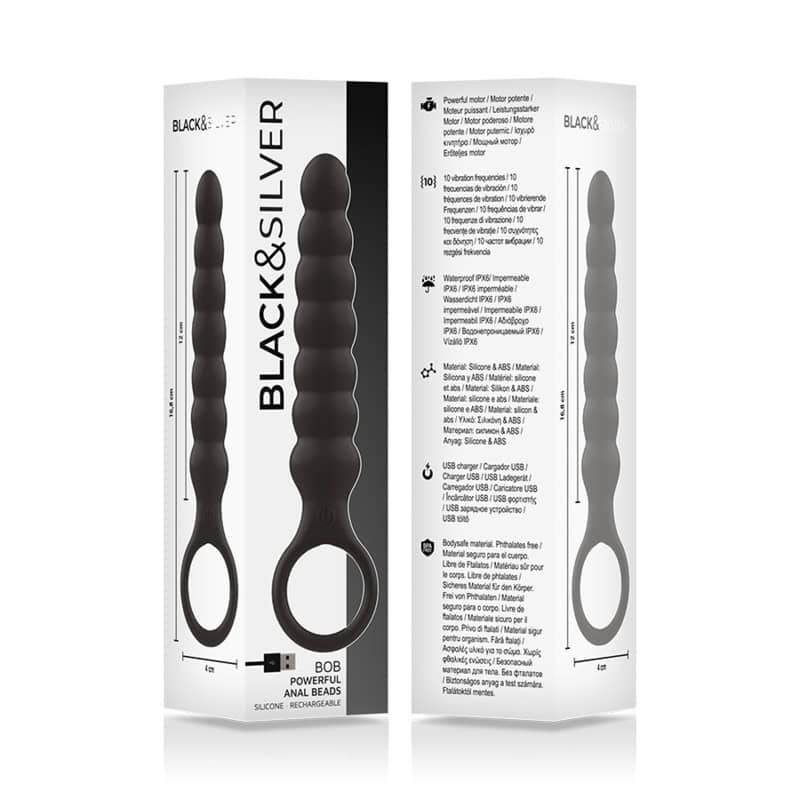 BLACKSILVER - DILATATEUR ANAL PUISSANT EN SILICONE BOB – Image 5