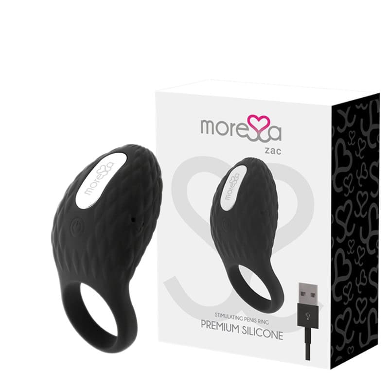 ANNEAU VIBRANT RECHARGEABLE MORESSA ZAC PREMIUM