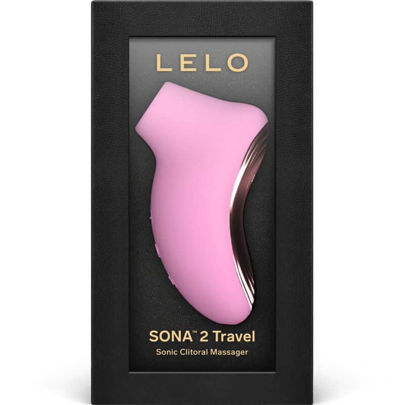 LELO - MASSEUR DE CLITORIS SONIQUE DE VOYAGE SONA 2 ROSE – Image 5