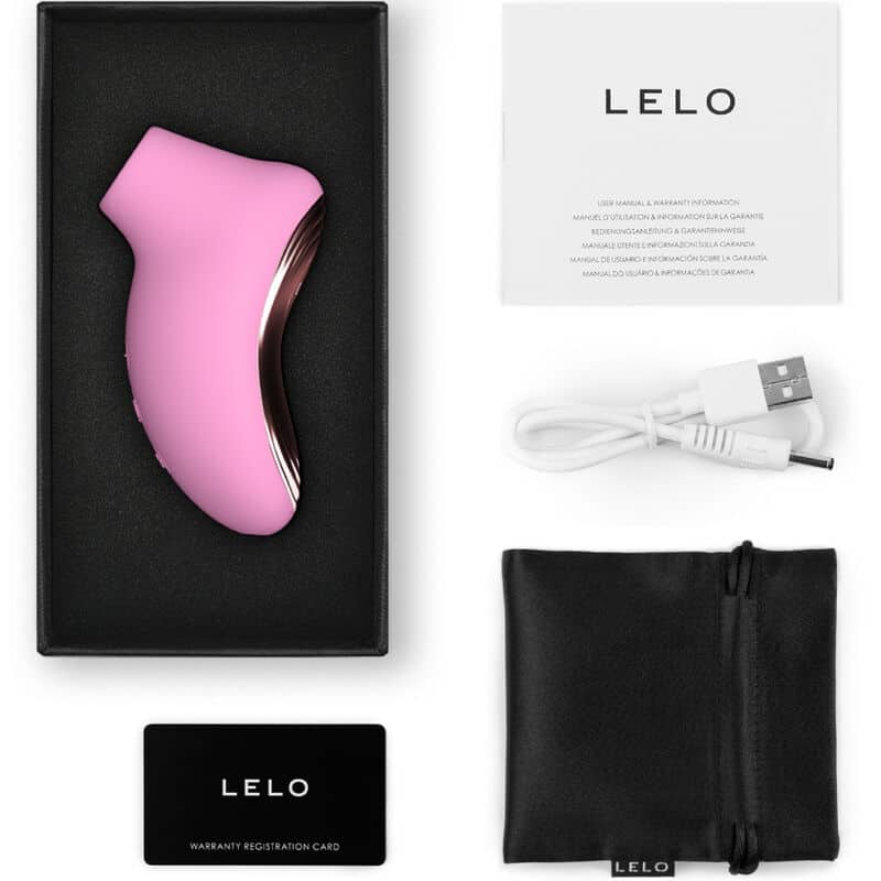 LELO - MASSEUR DE CLITORIS SONIQUE DE VOYAGE SONA 2 ROSE – Image 4