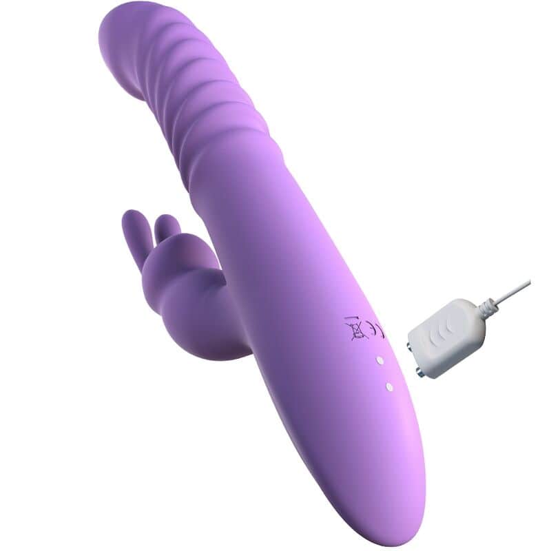 FANTASY FOR HER - STIMULATEUR DE CLITORIS DE LAPIN AVEC FONCTION CHALEUR OSCILLATION ET VIBRATION VIOLET – Image 4