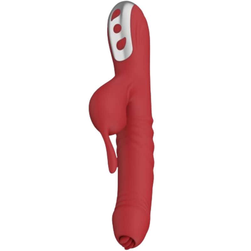 ARMONY - VIBRATEUR ET SUÇON SUCK AVEC LANGUE STIMULANTE BOURGOGNE – Image 3