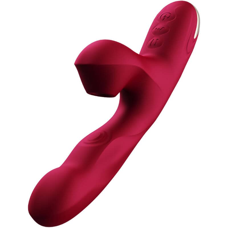 ARMONY - VIBRATEUR BUMP VENTOUSE MODÈLE 2 BORDEAUX – Image 5