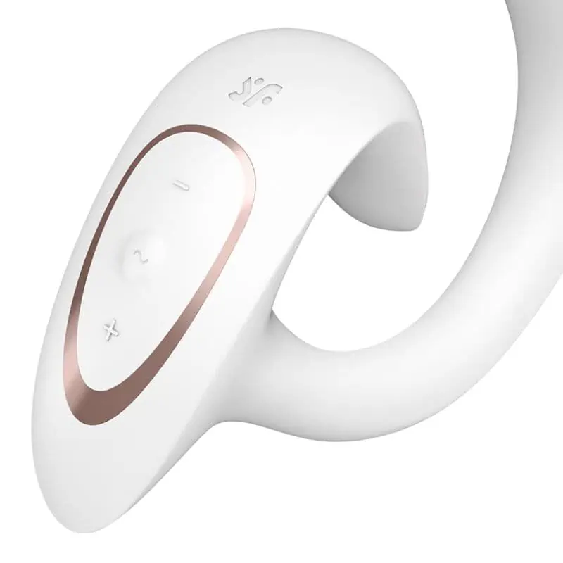 SATISFYER - G FOR GODDESS 1 VIBRATEUR LAPIN BLANC – Image 3