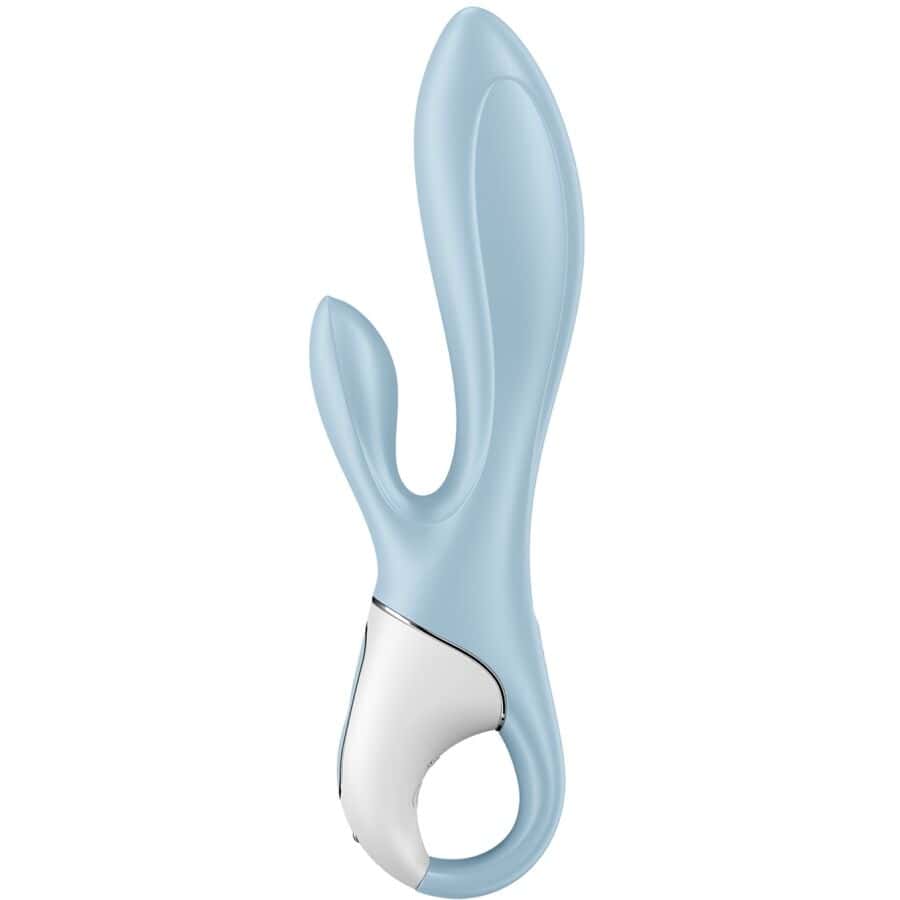 SATISFYER - AIR PUMP BUNNY 1 VIBRATEUR GONFLABLE LAPIN BLEU – Image 3