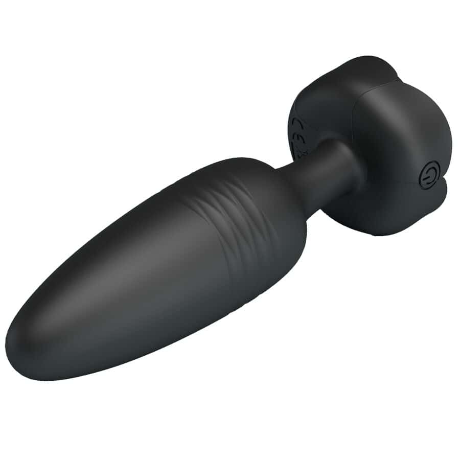 PRETTY LOVE - TARION PLUG ANAL AVEC LUMIÈRE LED NOIR 12,5 CM – Image 5