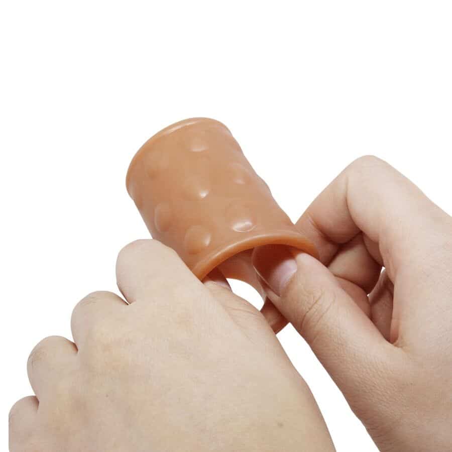 PRETTY LOVE - MANCHON PÉNIS AVEC PLUG ANAL NATUREL – Image 5