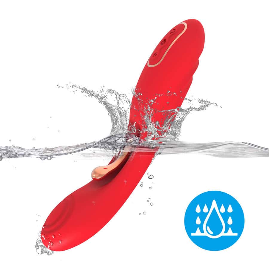 ARMONY - VIBRATEUR À LANGUE OSCILLANTE ROUGE – Image 5