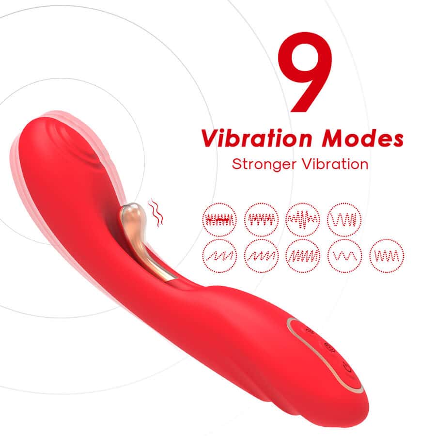 ARMONY - VIBRATEUR À LANGUE OSCILLANTE ROUGE – Image 4