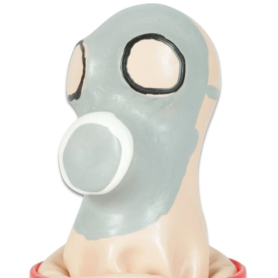 CONDOMERIE - PRÉSERVATIFS FANTAISIE PEINTS À LA MAIN MASQUE À GAZ – Image 3