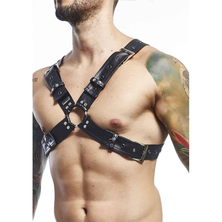 MOB - CEINTURE HARNAIS NOIRE DNGEON TAILLE UNIQUE X – Image 2