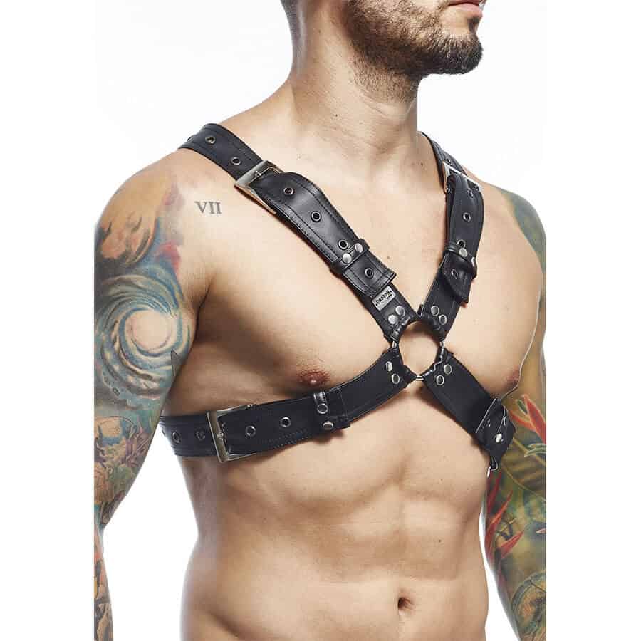 MOB - CEINTURE HARNAIS NOIRE DNGEON TAILLE UNIQUE X – Image 3