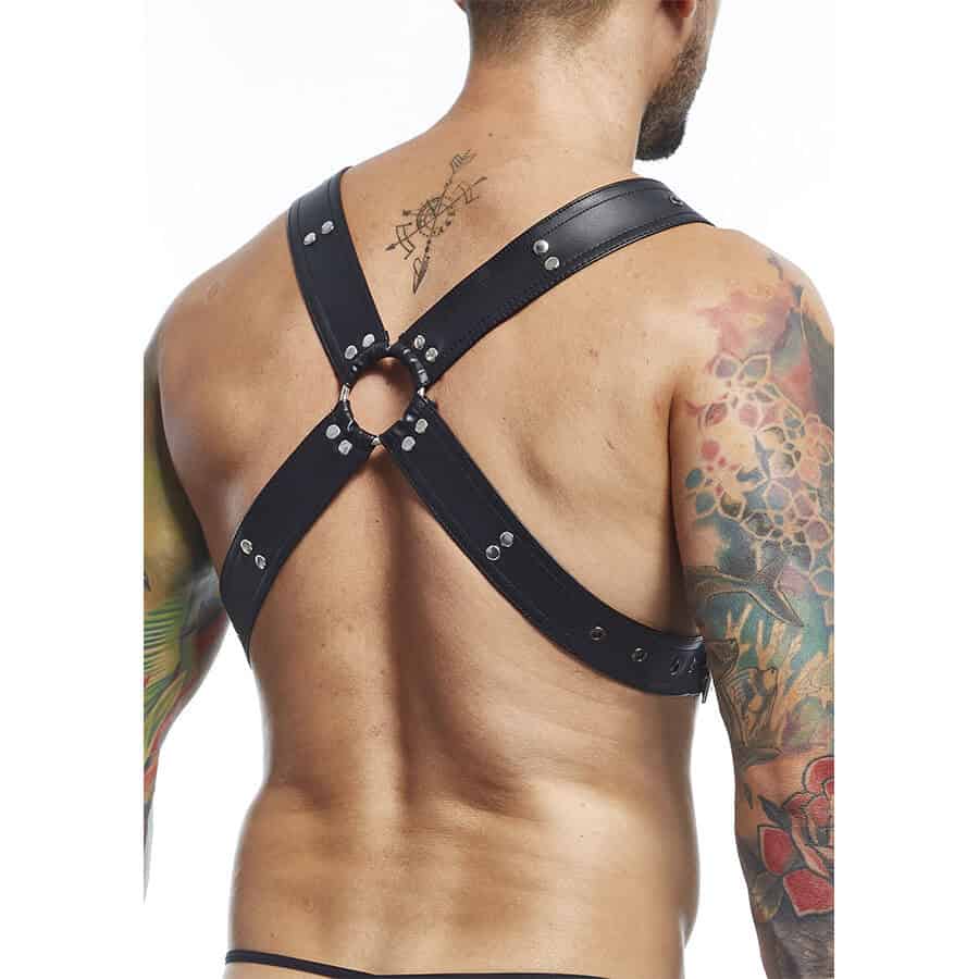 MOB - CEINTURE HARNAIS NOIRE DNGEON TAILLE UNIQUE X – Image 5