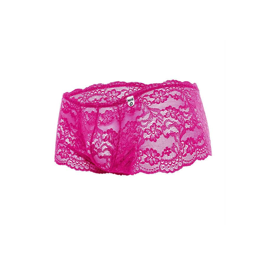 MOB - BOXER ENCAJE ROSA TALLA S/M – Image 4